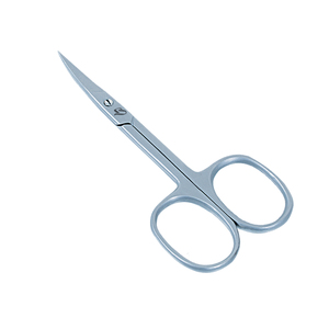 Tijeras Profesionales para Recortar Cejas BISONS de Alta Calidad – Tijeras Faciales de Acero Inoxidable con Hoja Recta para Depilación OEM - Product Image 4