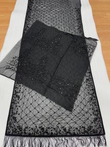 Sari en Georgette Ethnique Indien Bollywood, Style Riche et Tendance, Meilleure Vente, Nouveauté Exclusive pour Soirées, Vêtement Féminin Très Tendance à l'Export - Product Image 3