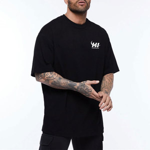 T-shirt sur mesure pour homme, style unique, bonne qualité, impression de logo personnalisée, manches courtes. - Product Image 1
