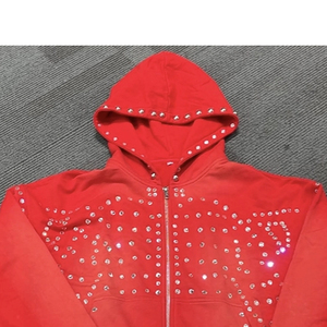 Sudadera con Capucha Personalizada con Logotipo, Lavado Ácido, Oversize, Felpa de Algodón Grueso, Estilo Vintage Desgastado, Streetwear OEM para Hombre y Mujer - Product Image 5