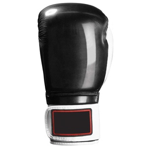 Gants de boxe en cuir PU de haute qualité, extensibles, respirants, avec sangle de poignet réglable, logo personnalisé, gants de kick-boxing - Product Image 2