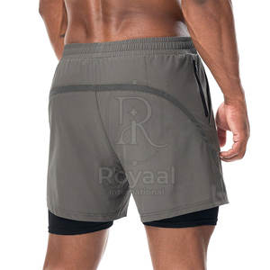 Shorts 2 en 1 légers, design unique, tissu de qualité supérieure, sur mesure, en vente en ligne - Product Image 3
