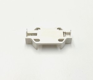 Support de pile bouton CR2032 à orientation d'angle droit, contact en acier, conforme RoHS, application alimentation - Product Image 1
