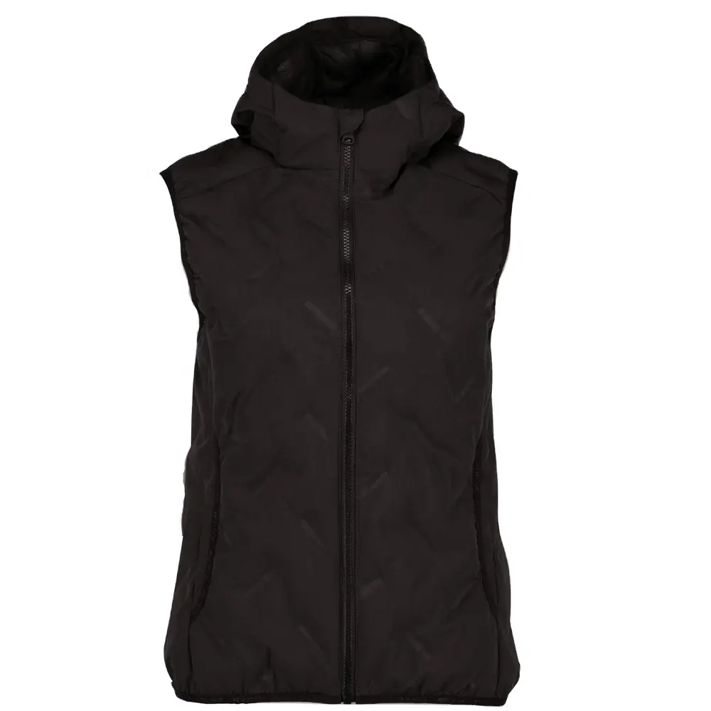 Dames Lichtgewicht Puffer Vest Winddichte Mouwloze Jas Voor Hardlopen Wandelreiskleding Met Oem