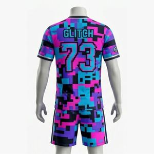 Premium Quality With Custom Men <b>Soccer</b> Jersey Uniform Set Moisture Wicking Quick Dry Football Team Kit Premium Match Wear Bulk - Product Image 2