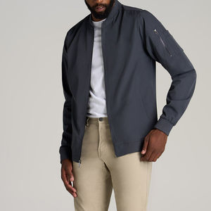 Chaqueta Varsity de Lana para Hombre, Estilo Béisbol Universitario de Alta Calidad con Bordado, Cálida para Invierno, Venta al Por Mayor - Product Image 4