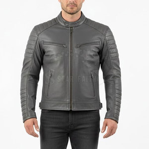 Winter <b>Light</b> Weight Winter Motorbike <b>Jackets</b> Outwear Down <b>Waterproof</b> Black Motorbike <b>Jackets</b> for Men - Product Image 4