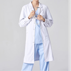 Blouse médicale Made Men grande taille légère, uniforme d'hôpital avec tissu de sécurité anti-aiguilles pour médecins - Product Image 2