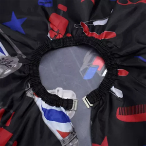 Capas de Barbero para Profesionales, Extra Largas, con Cierre Elástico, Impresión Personalizada, Tela Impermeable - Product Image 3