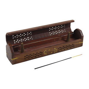 Large Wooden <b>Bakhoor</b> <b>Burner</b> With Sturdy Build Designed For Continuous Use And Long Lasting Durability At Home - Product Image 4