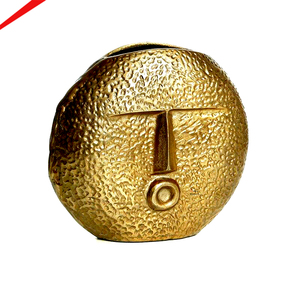 แจกันดอกไม้โลหะพรีเมียมทันสมัย ดีไซน์โบราณทำมือ พร้อมการตกแต่งคุณภาพสูง สินค้ามาใหม่สำหรับตกแต่งบ้าน - Product Image 5