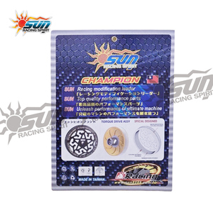 ฝาครอบคลัตช์ SUN Racing สำหรับ N-MAX 155 / AEROX 155 ผลิตในไต้หวัน ทำจากเหล็กความแข็งแรงสูง ประสิทธิภาพสูง สำหรับสกู๊ตเตอร์  รุ่นอัพเกรด - Product Image 6