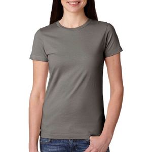 Camiseta Informal Ligera para Mujer, Tela Suave y Cómoda, Estilo Urbano Moderno, Manga Corta, Básica para Uso Diario - Product Image 2