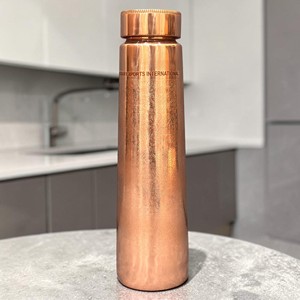 Elegant Engraved <b>Copper</b> <b>Drinking</b> <b>Bottle</b> from Indian exports international. ( Certified pure <b>copper</b> ) - Product Image 1