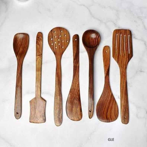 Accesorios de cocina vintage de madera para cocinar y hornear, utensilios de cocina naturales al mejor precio. - Product Image 3