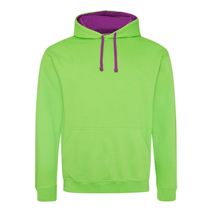 เสื้อฮู้ดผู้ชายสำหรับฤดูหนาว ผ้าโพลีเอสเตอร์/คอตตอน 100% ระบายอากาศได้ดี แห้งเร็ว เป็นมิตรกับสิ่งแวดล้อม มีซับใน พิมพ์ลายดิจิตอลที่โลโก้ด้านหน้า - Product Image 4