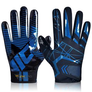 Guantes de Receptor de Fútbol Americano Personalizados, Cómodos, Diseño Personalizado, Venta al Por Mayor, Ligeros, Los Mejores Guantes de Fútbol Americano - Product Image 6