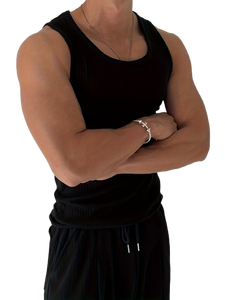 Débardeur décontracté à col rond en tissu respirant personnalisable de haute qualité pour adultes, durable, séchage rapide, lavable en machine - Product Image 4