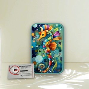 Private Label Colorful Seahorse Acrylic <b>Magnetic</b> Solid Diamond Heart Shape Flower Rectangle <b>Eyelash</b> Extension Lash Tiles - Product Image 2