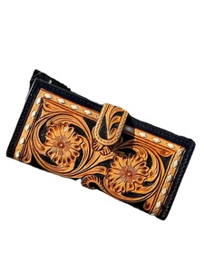 Bolso Bandolera de Piel Genuina con Cierre de Cremallera y Bloqueo RFID, Diseño con Estampado Animal y Logotipo, para Mujer, Uso Diario, Go ABC Global Exim Uttar - Product Image 5