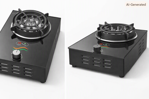 Electric Plasma <b>Stove</b> 3000W, Single burner, Glass surface - Product Image 6