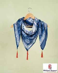 Écharpe en soie imprimée de luxe pour femme, foulard carré léger personnalisé, fabricant OEM ODM de textiles, fournisseur en gros - Product Image 3
