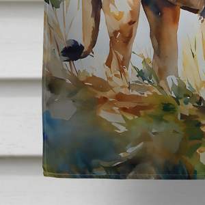 Gran León casa bandera Multicolor poliéster patio Banner ilustraciones colgante de pared porche manga poste decorativo casa tamaño - Product Image 4