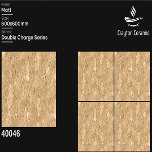 Azulejos de Porcelana de Lujo con Acabado Mate AMD Premium, 600x600mm, Antideslizantes y Resistentes al Desgaste, CLAYTON CERAMIC, Hechos en India - Product Image 2