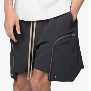Prix de gros Short cargo décontracté pour homme en polyester, sérigraphié, avec taille élastique confortable et double poche cargo, pour l'extérieur - Product Image 5