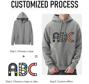 Sudadera con Capucha de Algodón Grueso de Alta Calidad con Impresión de Logotipo OEM para Negocios de Moda y Mayoristas de Ropa - Product Image 2