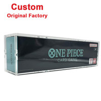 Boîte de protection en acrylique personnalisée pour l'ensemble du 1er anniversaire de One Piece, version anglaise, couverture rigide