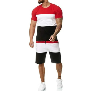 Meilleur Prix Vente en Gros Personnalisée Logo Homme Grande Taille Streetwear Ensembles Courts Surdimensionnés Été Jogging Thermique Respirant - Product Image 5