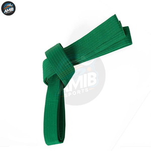 Custom Made High Quality Cotton Breathable Comfortable Bjj Belts with Custom Color Factory Wholesale Price From Pakistan - Product Image 5