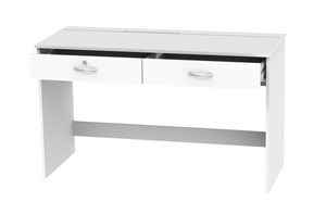 โต๊ะทำงานไม้ดีไซน์ทันสมัย รุ่น 1351 2 ลิ้นชักพร้อมกุญแจล็อค เฟอร์นิเจอร์สำนักงาน ราคาโรงงาน โต๊ะเขียนหนังสือ - Product Image 5