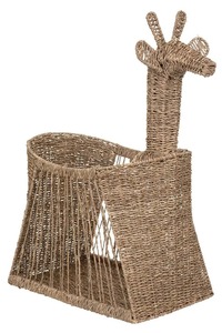 Panier en jonc de mer en forme de cerf, fait main, panier de rangement, vente en gros, écologique, fabriqué au Vietnam - Product Image 3