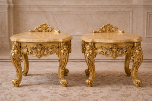 Juego de Sofás de Lujo Estilo Palacio Maharani, Madera Cuadrada, Color y Tamaño Personalizables, Muebles para Sala de Estar, India - Product Image 5