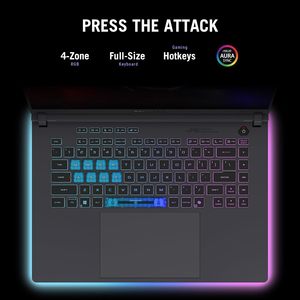 AS/ US ROG Strix G16 (2025) Gaming Laptop 16” FHD+ 16:10 165Hz/3ms Display NVIDIA® GeForce RTX™ 5060 64GB DDR5 4TB Gen 4 SSD - Product Image 5