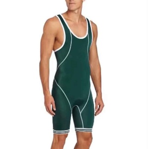 Nouvel Arrivage Maillot de lutte pour hommes de haute qualité avec bordure contrastante, personnalisable, vente en gros, pour la lutte de compétition et l'exposition - Product Image 5