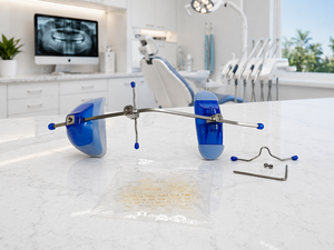 Masque orthodontique avec rembourrage supplémentaire et élastiques, appareil dentaire de protraction maxillaire, fournisseur manuel ISO d'INDE - Product Image 3