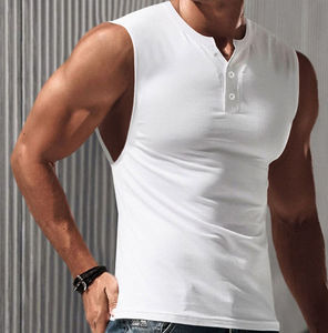 เสื้อกล้ามคอเต่าผู้ชาย ระบายอากาศได้ดี ผลิตจากโพลีเอสเตอร์ 92% แห้งเร็ว คุณภาพสูง ขายส่งดีที่สุด เหมาะสำหรับออกกำลังกาย ฟิตเนส รับผลิตตามแบบ - Product Image 3