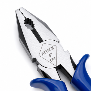 8 Inch Combination Pliers Spring Loaded Cutting Pliers Hand <b>Tool</b> for Repair and Workshop Use - Product Image 5