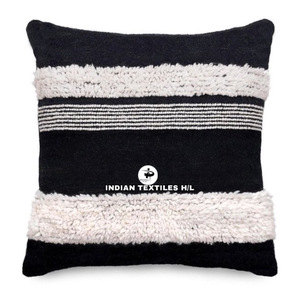 Housse de coussin en laine de luxe style bohème pour l'extérieur, motif vintage, tissée à la main, unique, très vendue, pour oreiller décoratif - Product Image 4