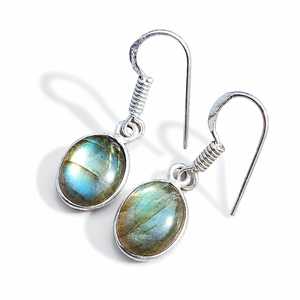 Wholesale Supply Modern Fashion Hoop Earrings for Women <b>Tungsten</b> Anti-Tarnish Gemstone Lovers Bezel Set Jewelry Daily Use Party - Product Image 1