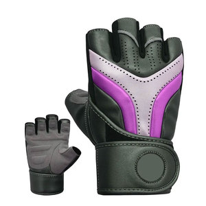 Guantes de Ciclismo Unisex, Medios Dedos, Antideslizantes, con Almohadillas en la Palma, Sin Dedos, Cortos, para Ciclismo de Montaña y Deportes - Product Image 5