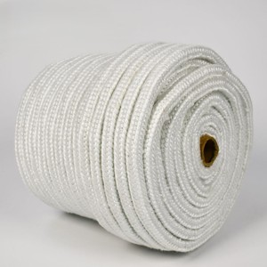 Cordon en fibre de verre tressé SUNBOW FGC-001, haute résistance à la traction, pour isolation de cheminée, matériau de scellement thermique - Product Image 2