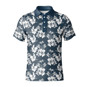Polo de golf pour homme personnalisé, design anti-rides, impression par sublimation, nouvelle saison, haute qualité, coupe ajustée, manches courtes, fabriqué au Vietnam - Product Image 6