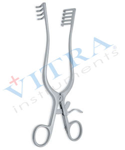 Retractor Quirúrgico Autorretenible Travers S/R, Retractor Quirúrgico de Acero Inoxidable Reutilizable, Instrumento Quirúrgico General para Ginecología - Product Image 1
