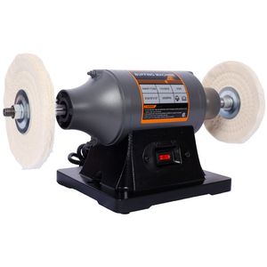 Lucidatrice Elettrica da Banco da 6 Pollici con 4 Ruote Lucidanti Spesse a 80 Strati, Macchina per Lucidatura Metalli - Product Image 5
