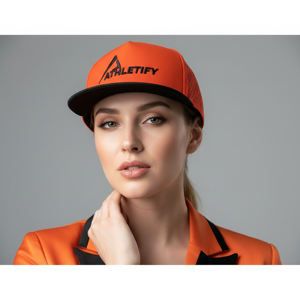 Gorra de Béisbol Deportiva Personalizada de 5 Paneles, Tejido Twill, Suave, Transpirable, Ajustable, Unisex - Product Image 1