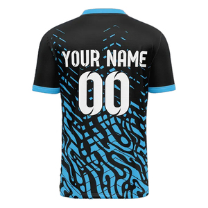 Maillot de football personnalisé imprimé par sublimation, respirant, à manches courtes, de haute qualité, uniforme sportif professionnel pour adultes, ensemble OEM - Product Image 3